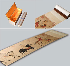 石阡馆藏书画复制博物馆书画复制服务